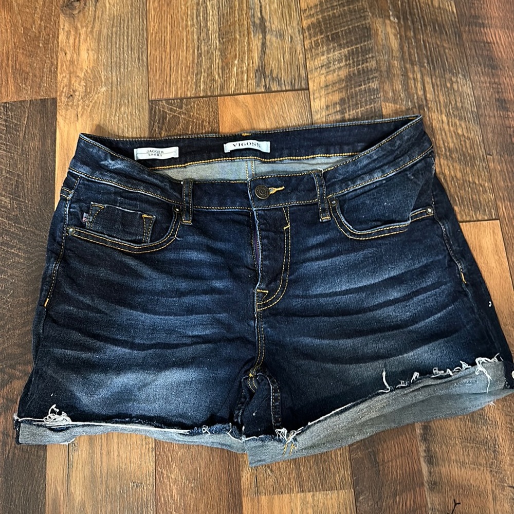 VIGOSS Shorts Dark Denim Size 28